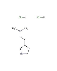 Astatech N,N-DIMETHYL-2-(PYRROLIDIN-3-YL)ETHAN-1-AMINE DIHYDROCHLORIDE; 0.1G; Purity 95%; MDL-MFCD28891189